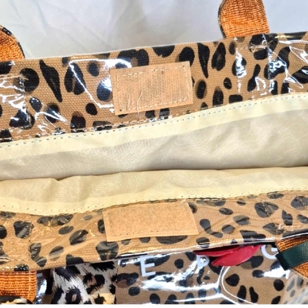 Leopard Print Tote Bag with a Beautiful Accent - Picture 11 of 11